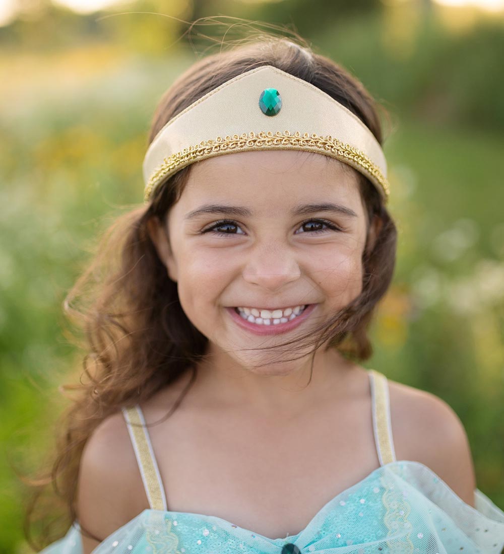 Great Pretenders Costume - Jasmine - Teal w. Sequins