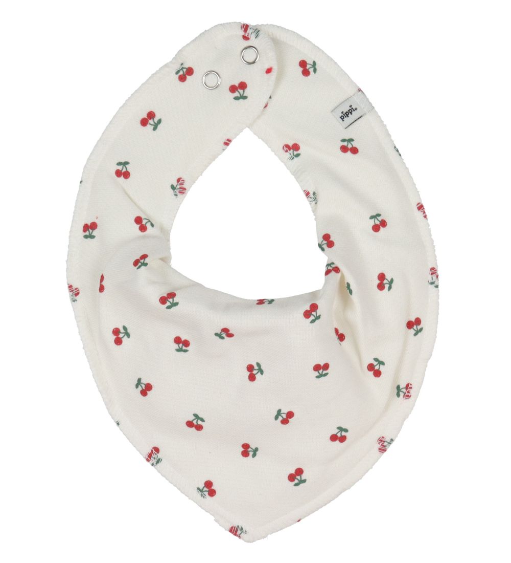 Pippi Baby Teething Bib - 3-Pack - True Red