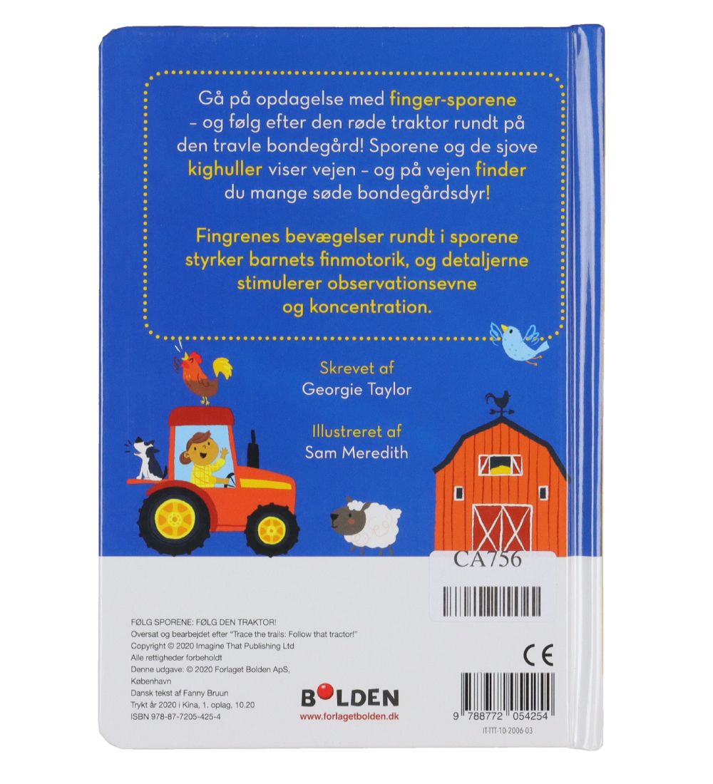 Forlaget Bolden Book - Follow It Tractor!