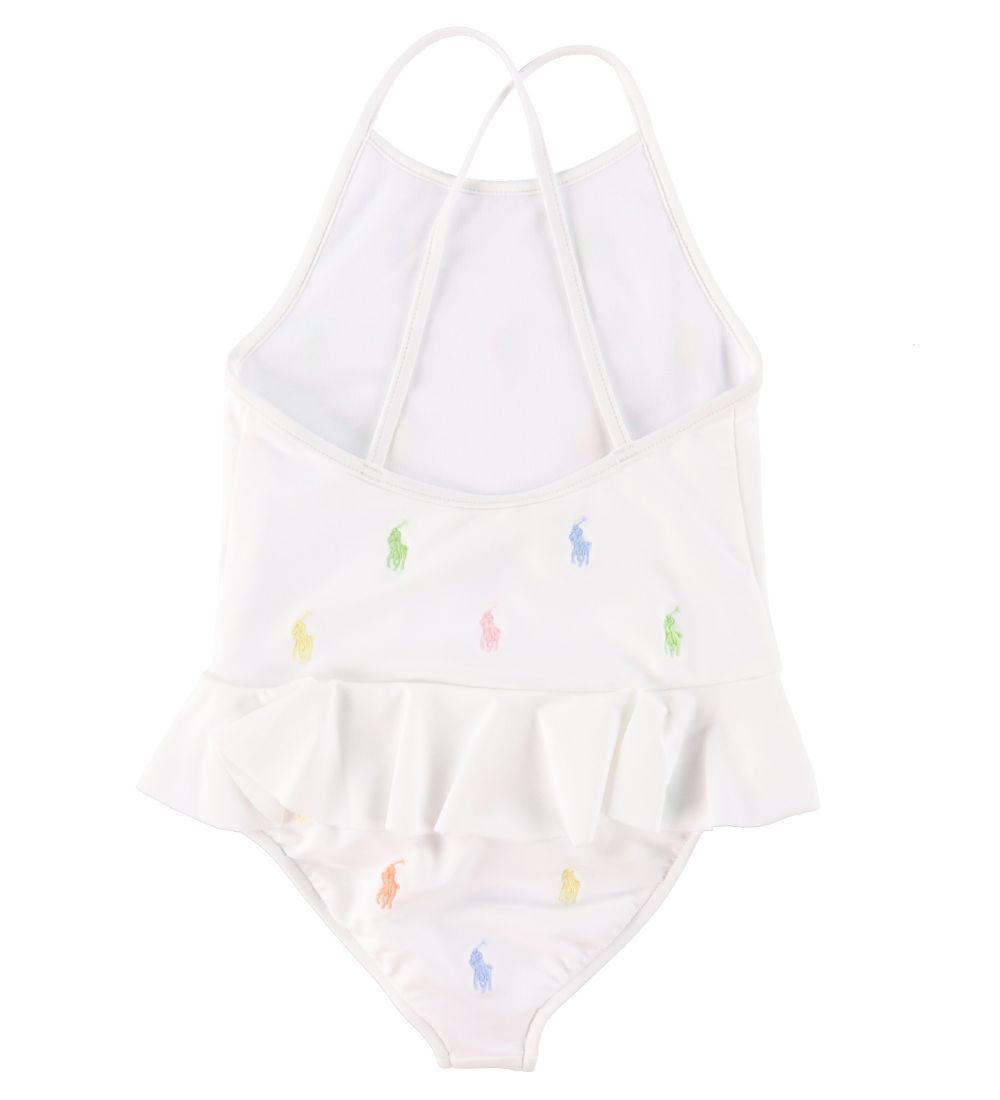 Polo Ralph Lauren Swimsuit - Classics - White w. Embroidery