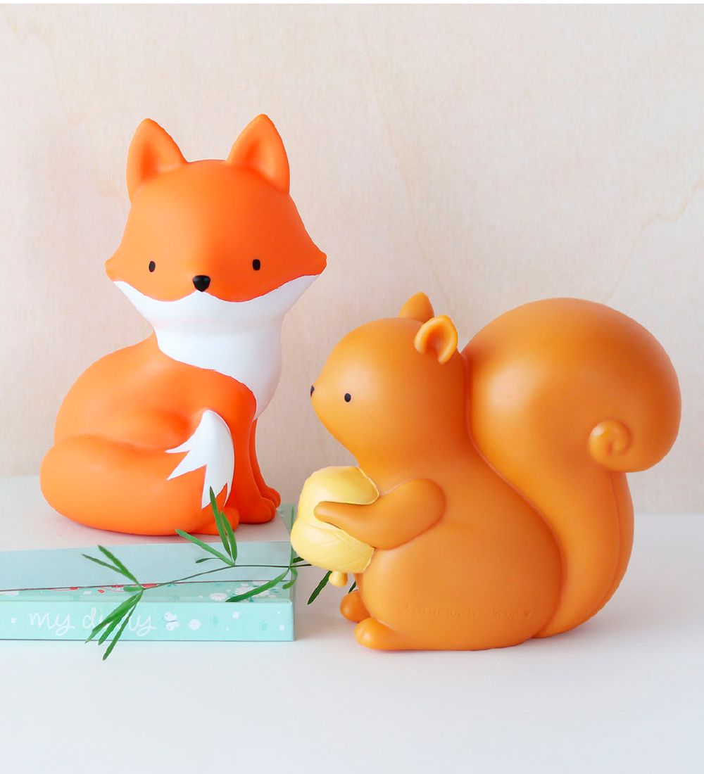 A Little Lovely Company Lamp - 12,5 cm - Squirrel - Light Brown
