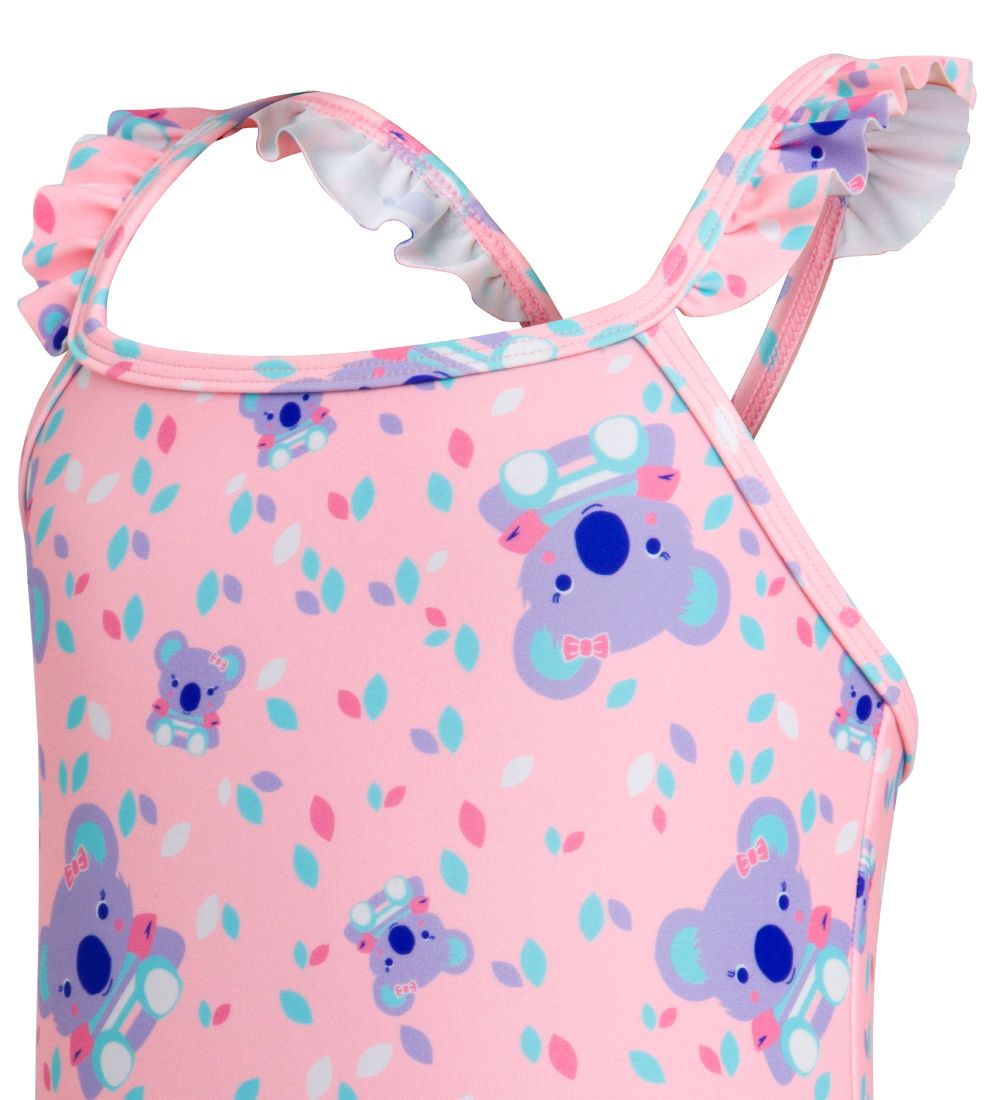 Speedo Badeanzug - Koko Koala - Rosa m. Koalabär