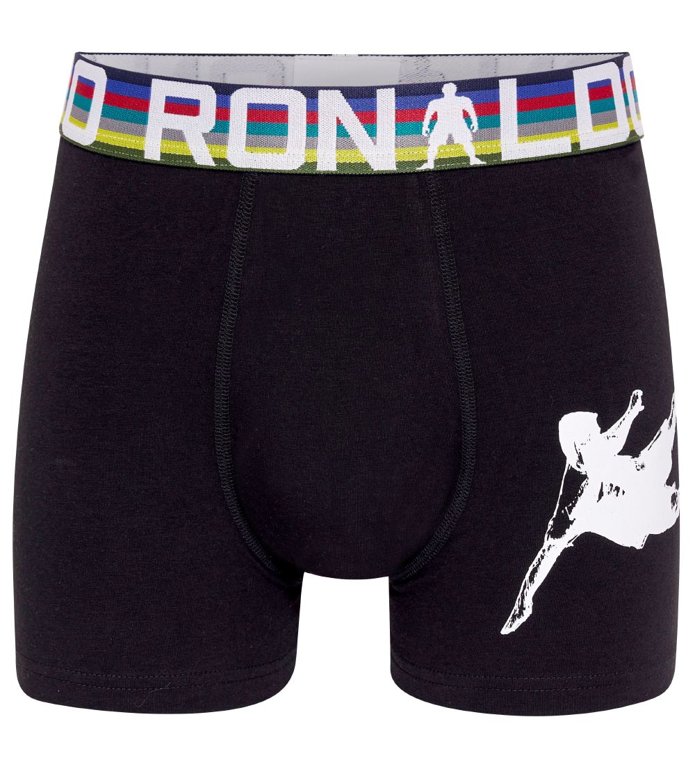 Ronaldo Boxershorts - 2er-Pack - Blau/Schwarz