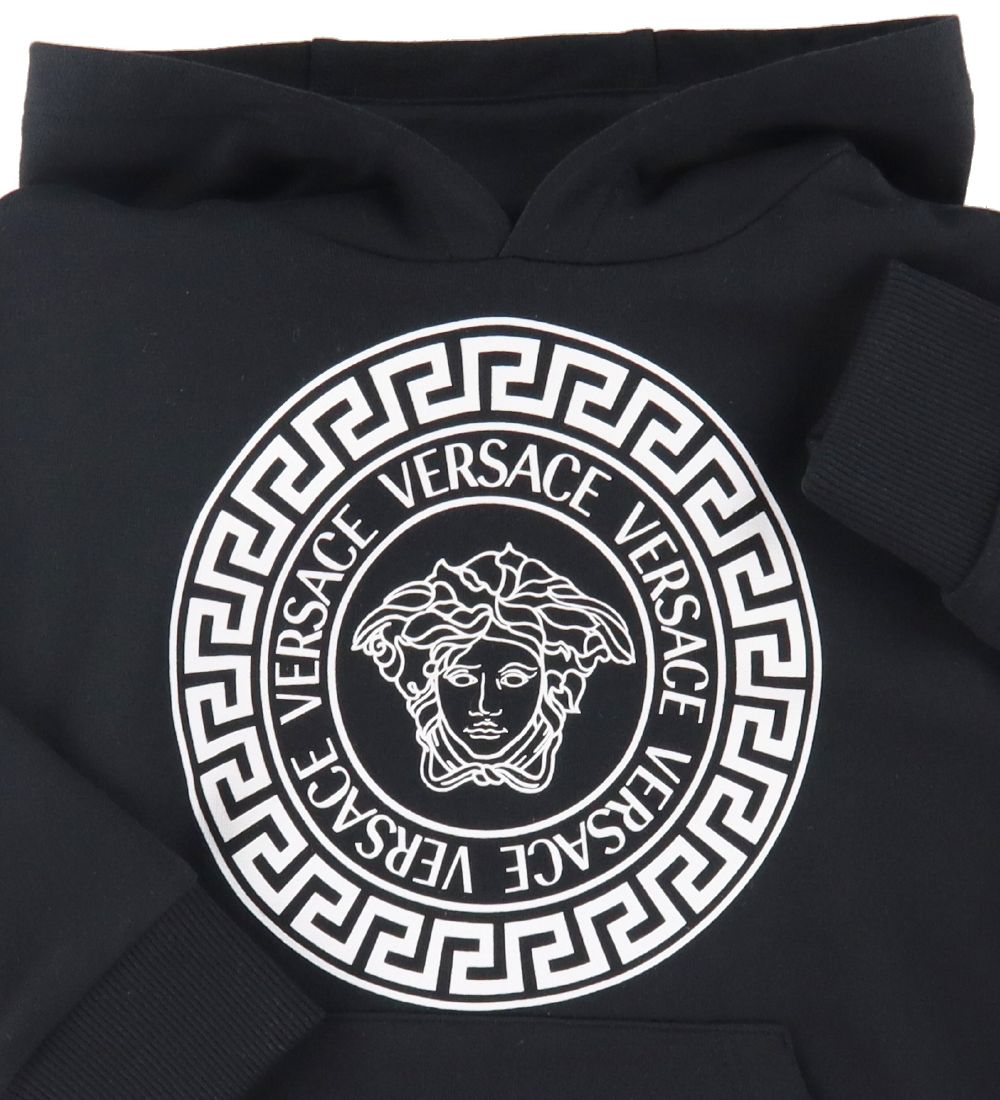 Versace Hoodie - Medusa - Black/White