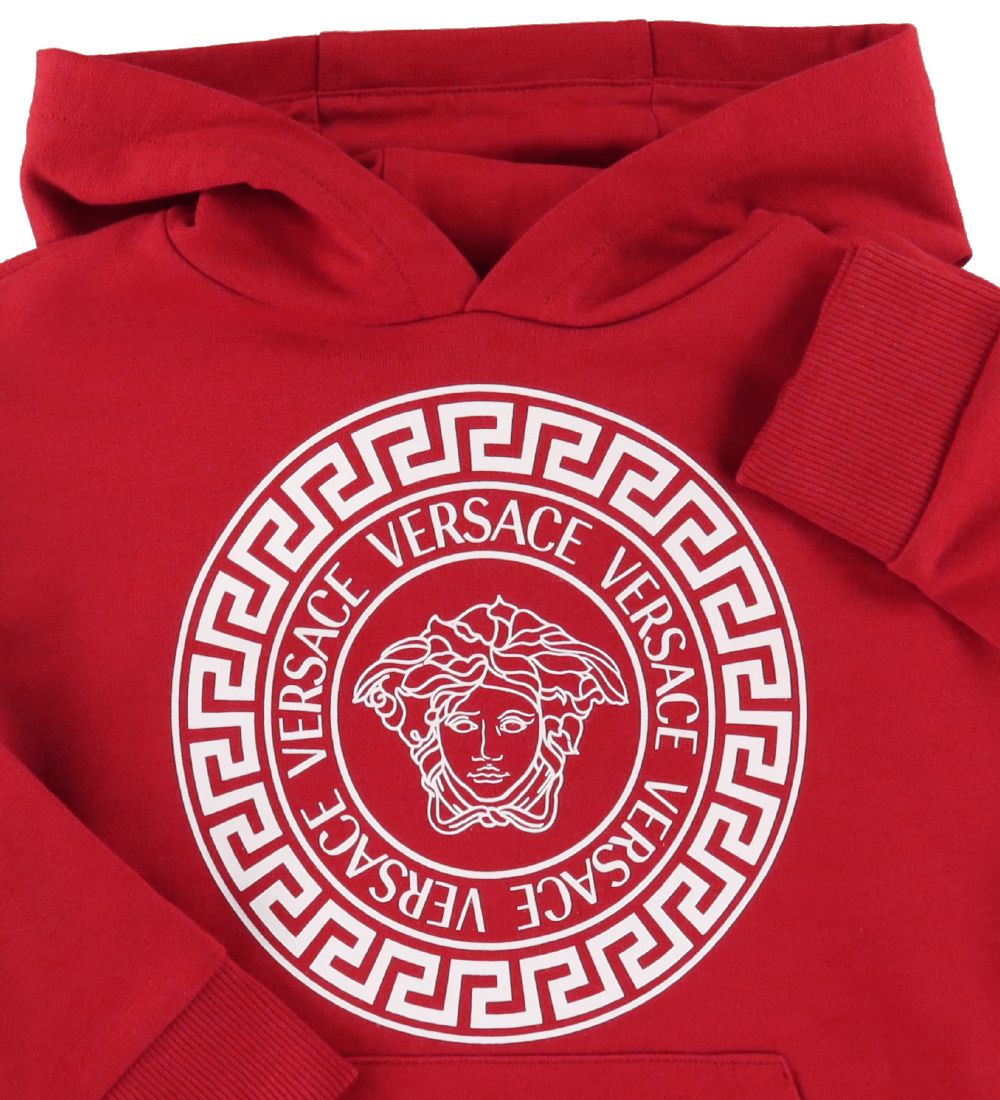 Versace Hoodie - Medusa - Red/White