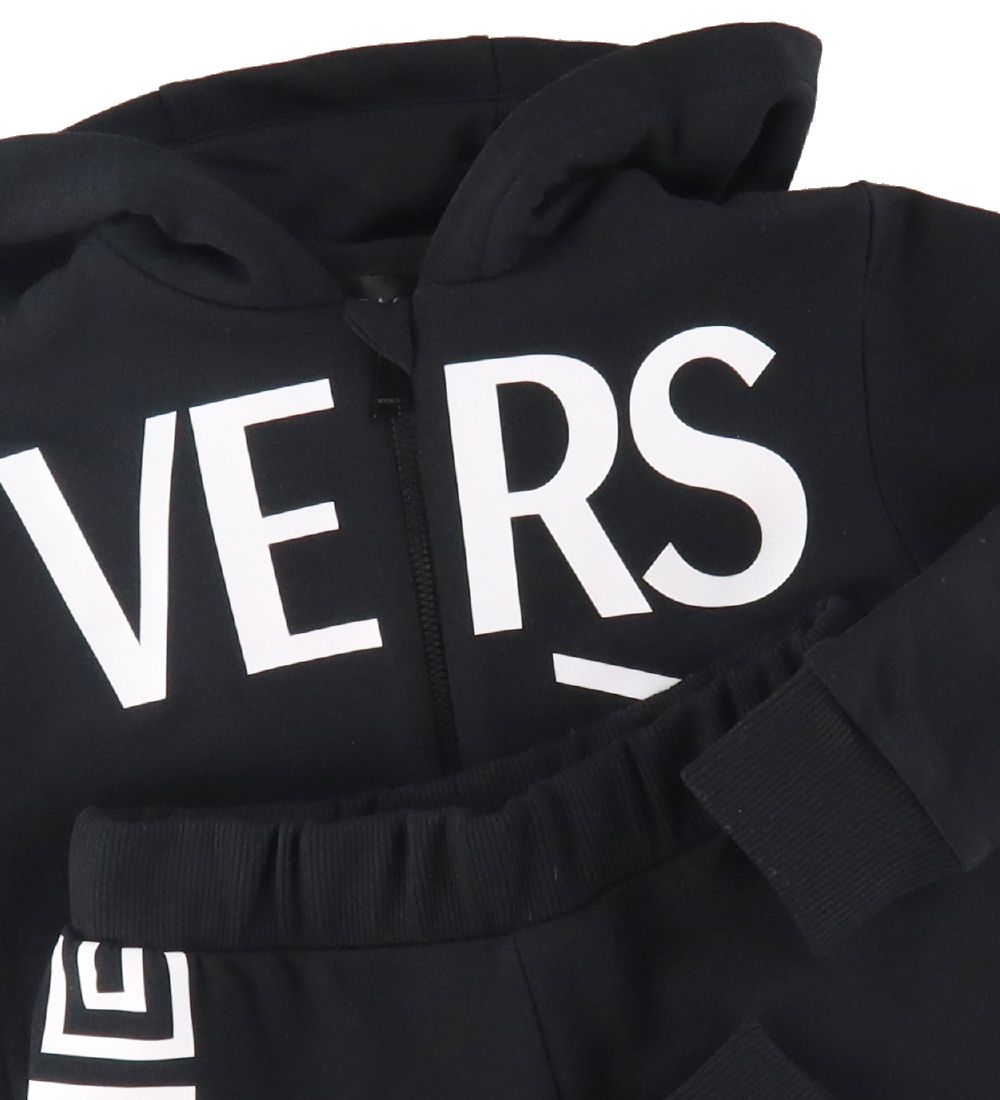 Versace Sweatset - Logo Print - Black/White