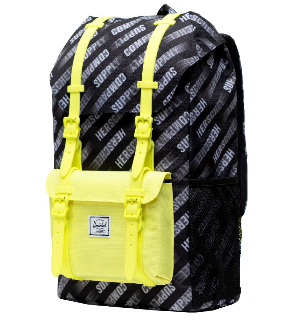 Herschel Bakpoki - Little America Youth - Montio Black/Highlight