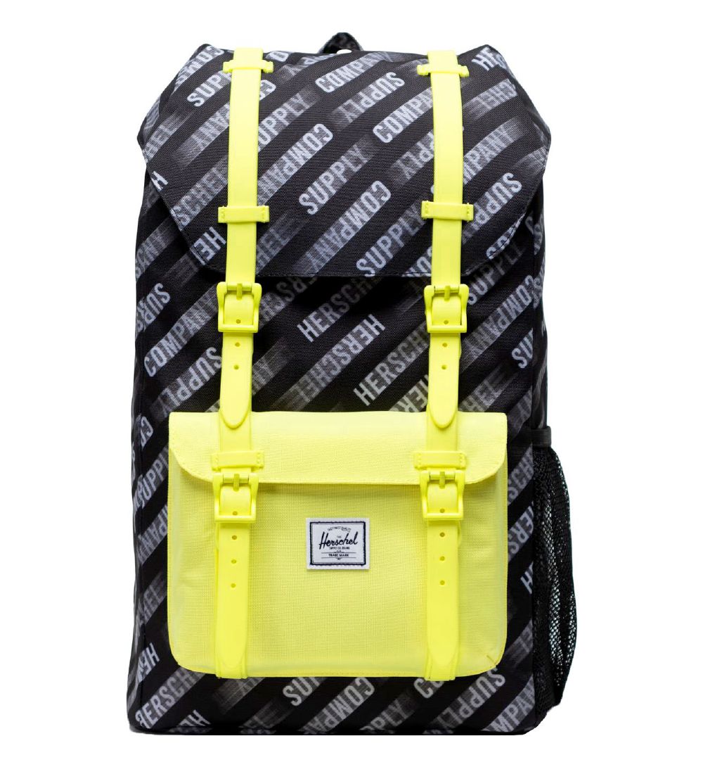 Herschel Bakpoki - Little America Youth - Montio Black/Highlight