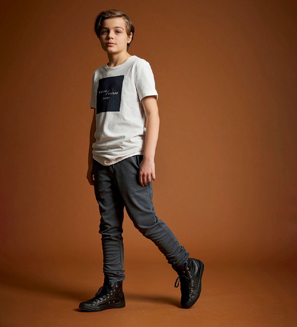 Bruuns Bazaar Trousers - Anchor - India Ink