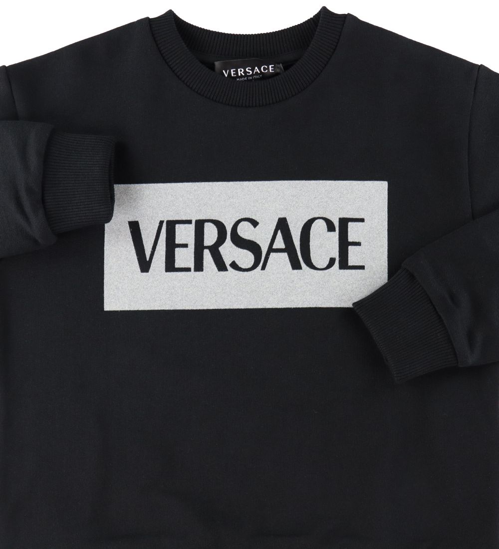 Versace Sweatshirt - Black w. Grey