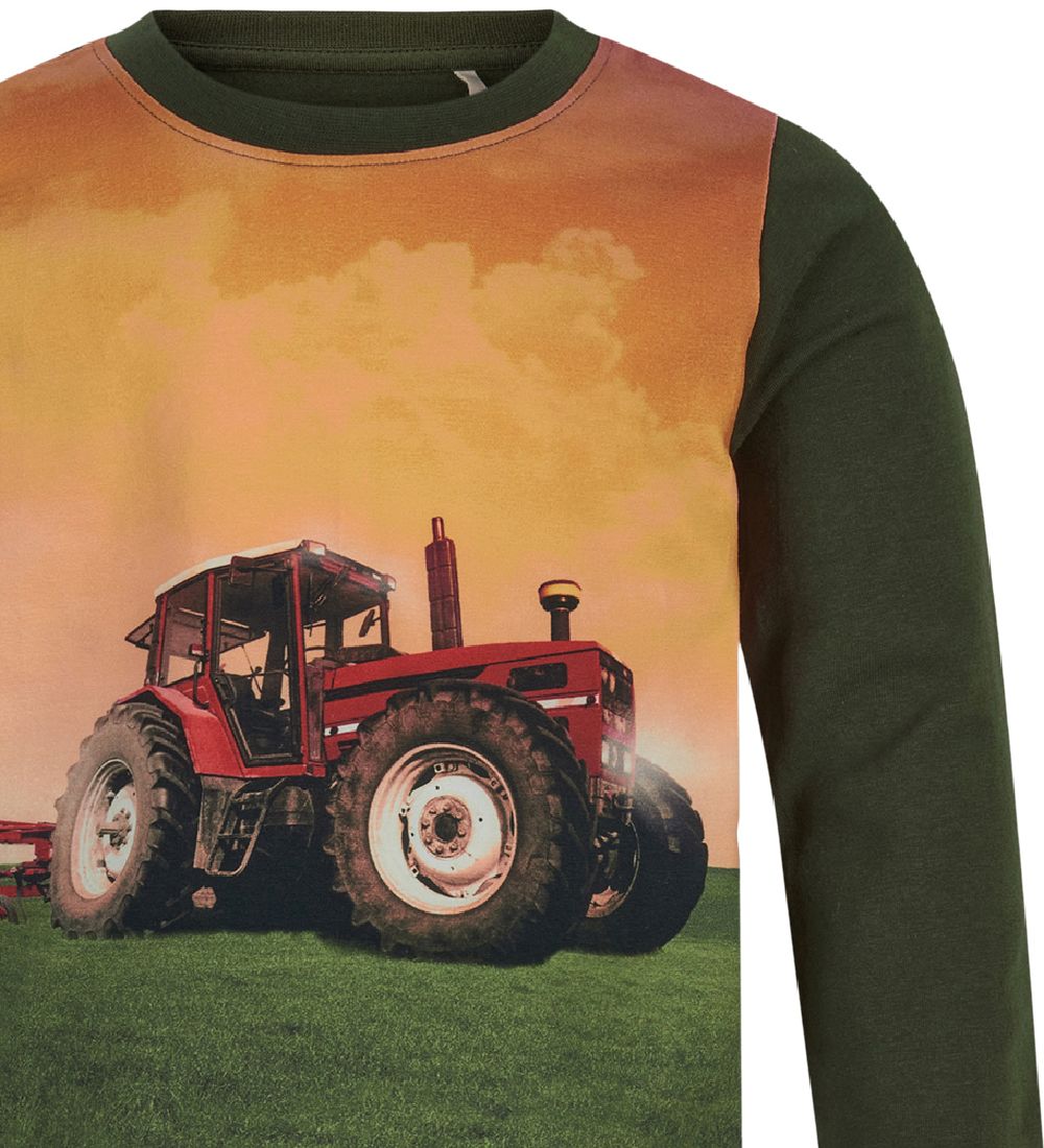 Minymo Pyjama Set - Liningest Night w. Tractor