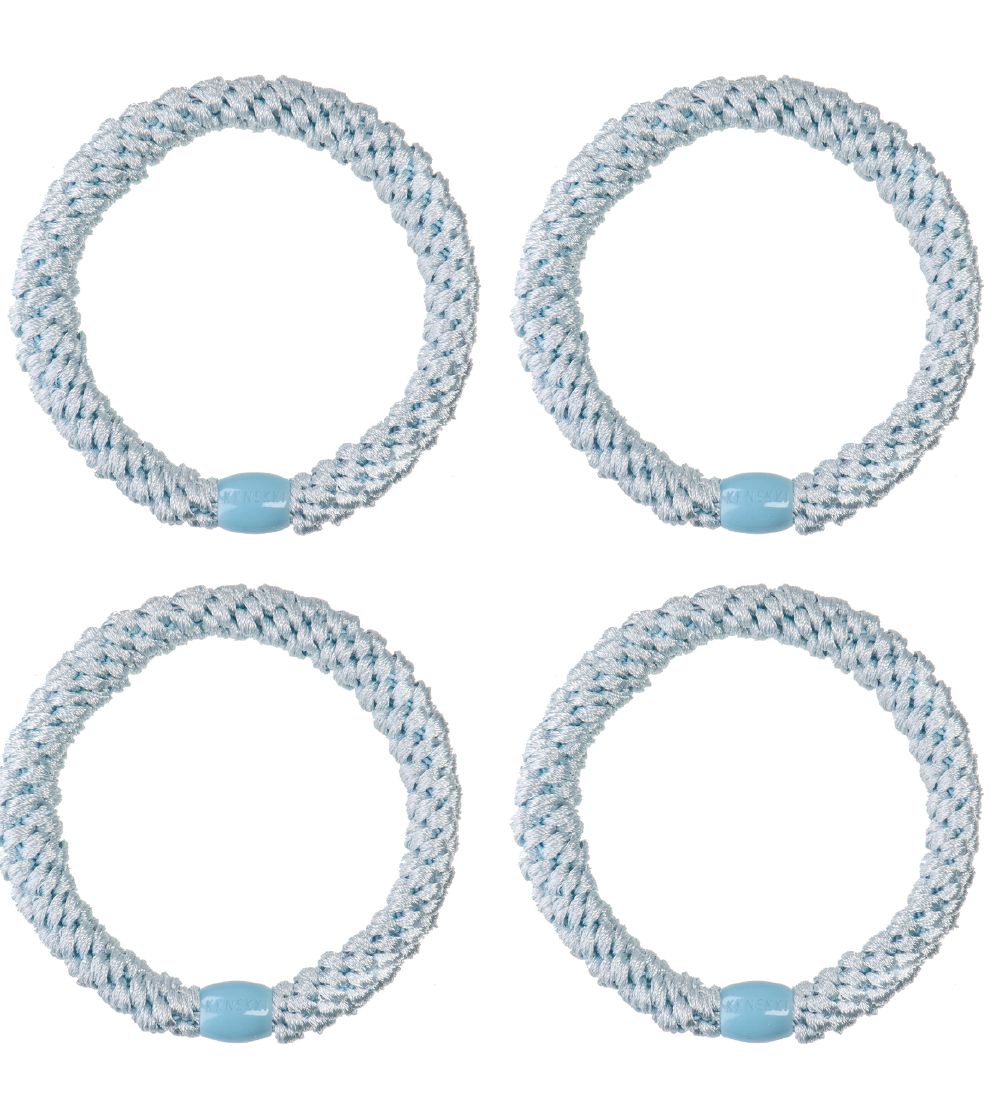 KknekkiElasticHairBands-4-Pack-Lightblue