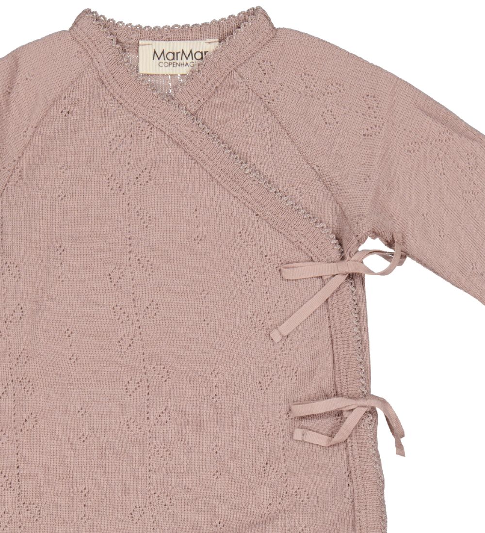 MarMar Wikkel boxpak - Wol - Pointelle - Rula - Verbrand Roze