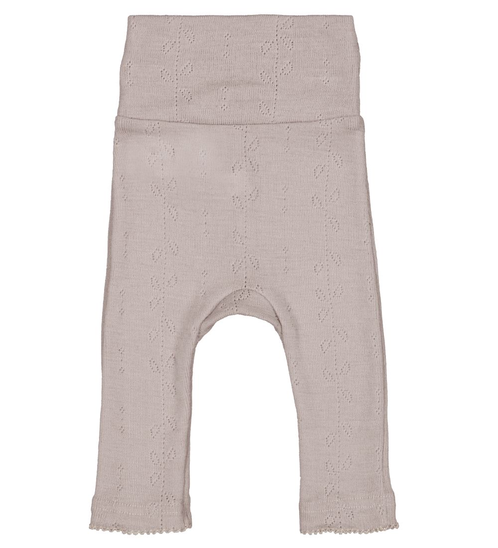 MarMar Trousers - Wool - Pointelle - Piva - Soft Dove