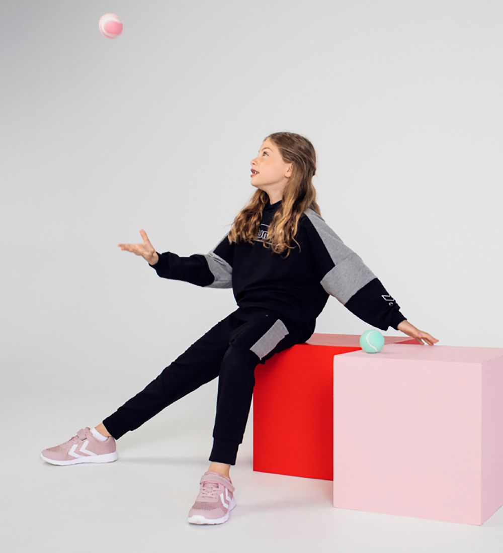 Hummel Joggingbroek - hmlOnny - Zwart/Grijs