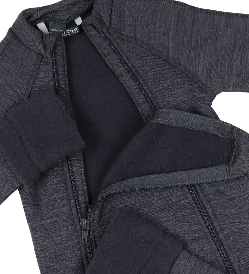 Smallstuff Útigalli - Ull - Dark Grey