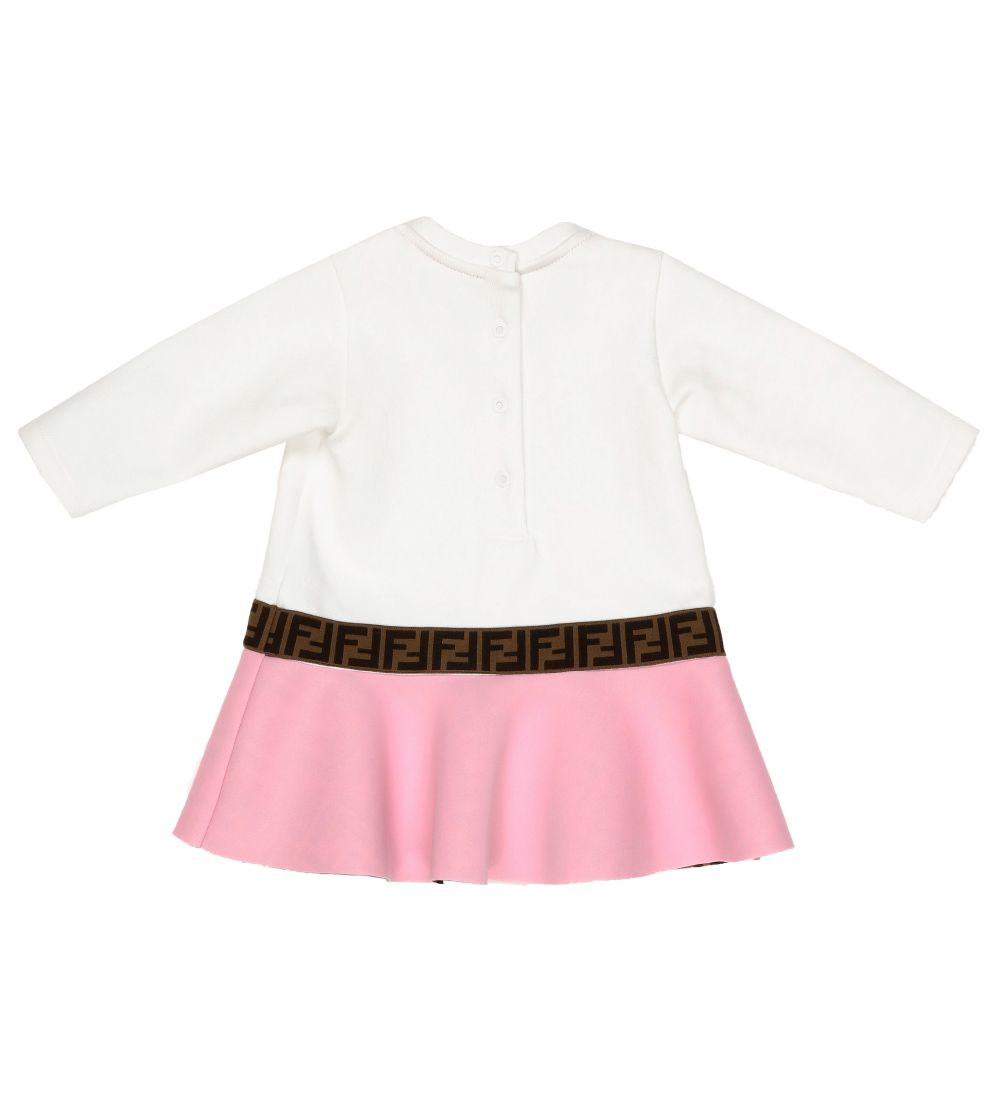 Fendi Dress - White/Pink