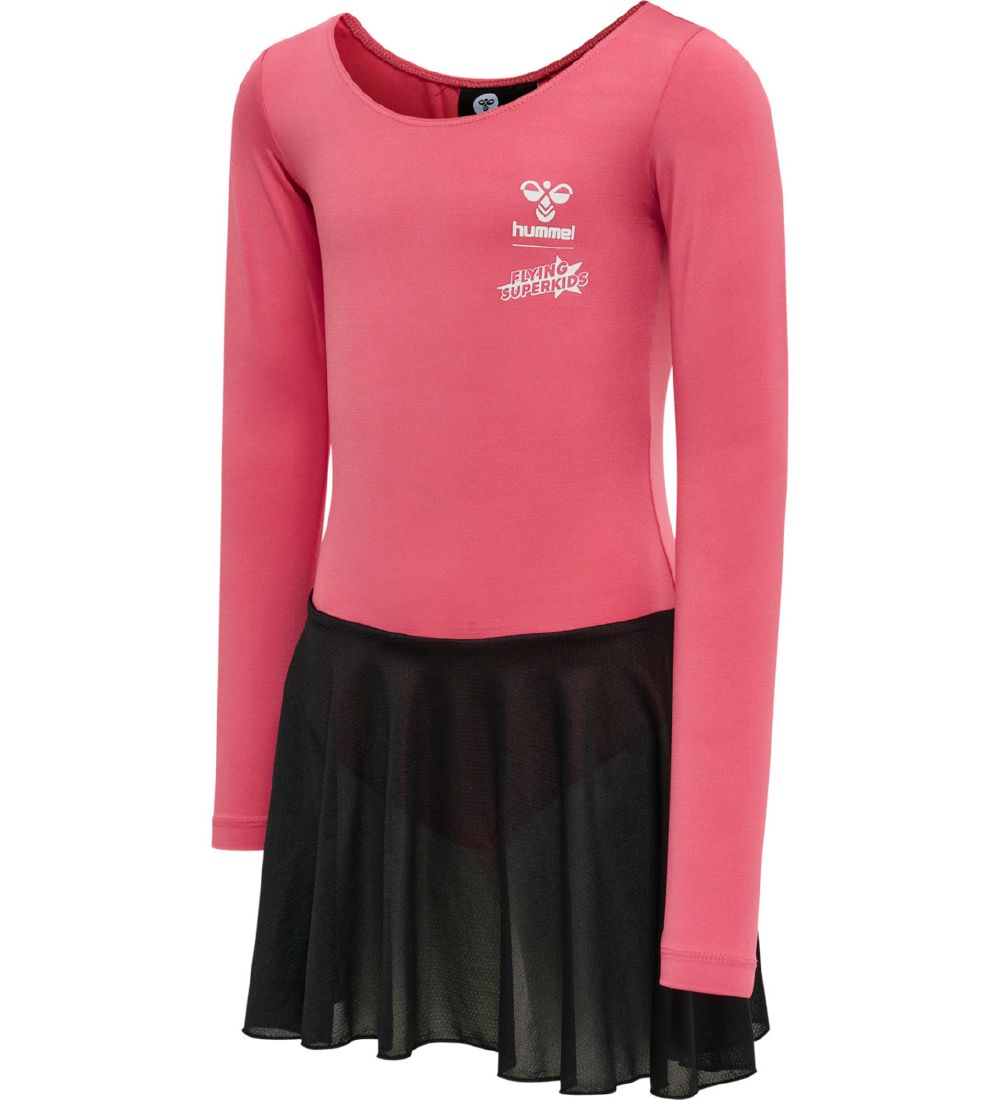 Hummel Gymsuit suit - hmlFlying Freja - Pink/Black