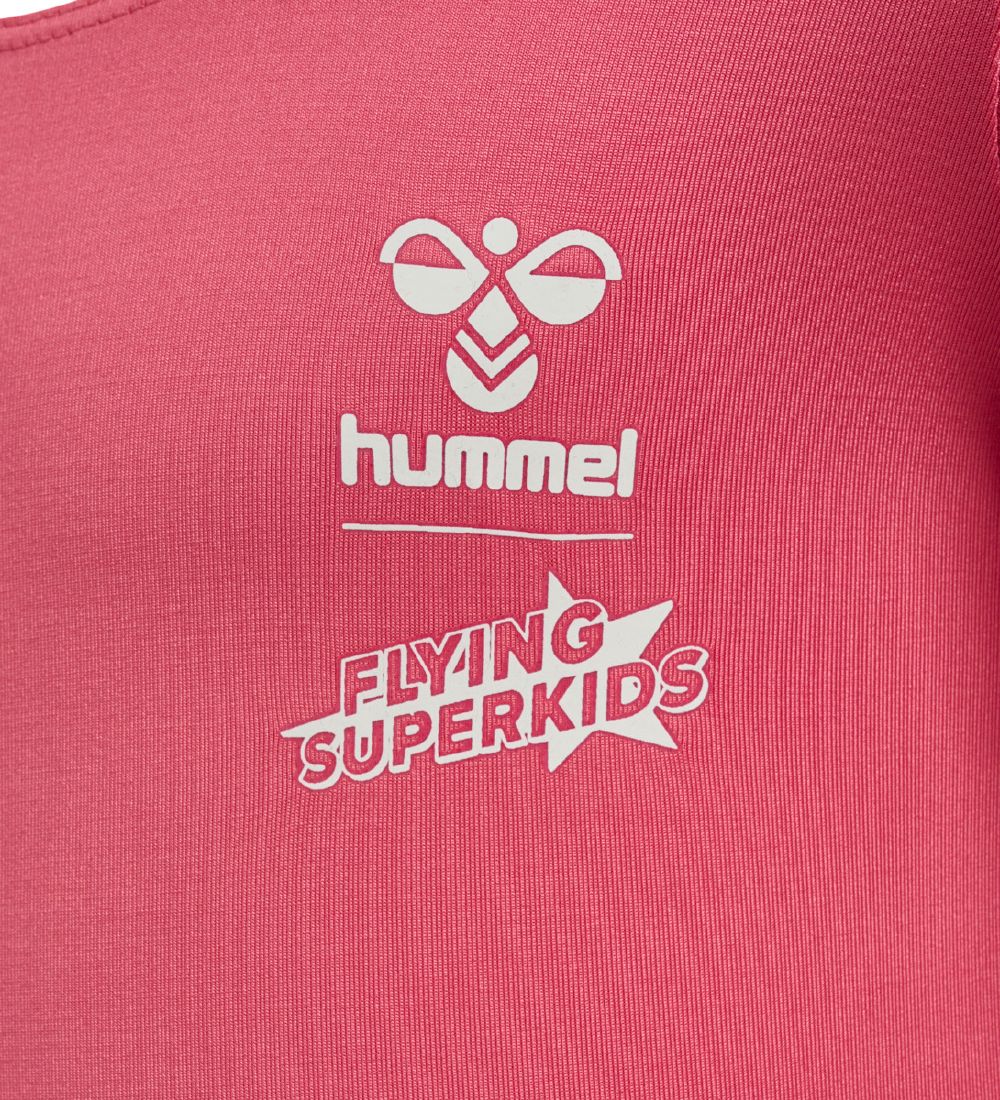 Hummel Gymsuit suit - hmlFlying Freja - Pink/Black