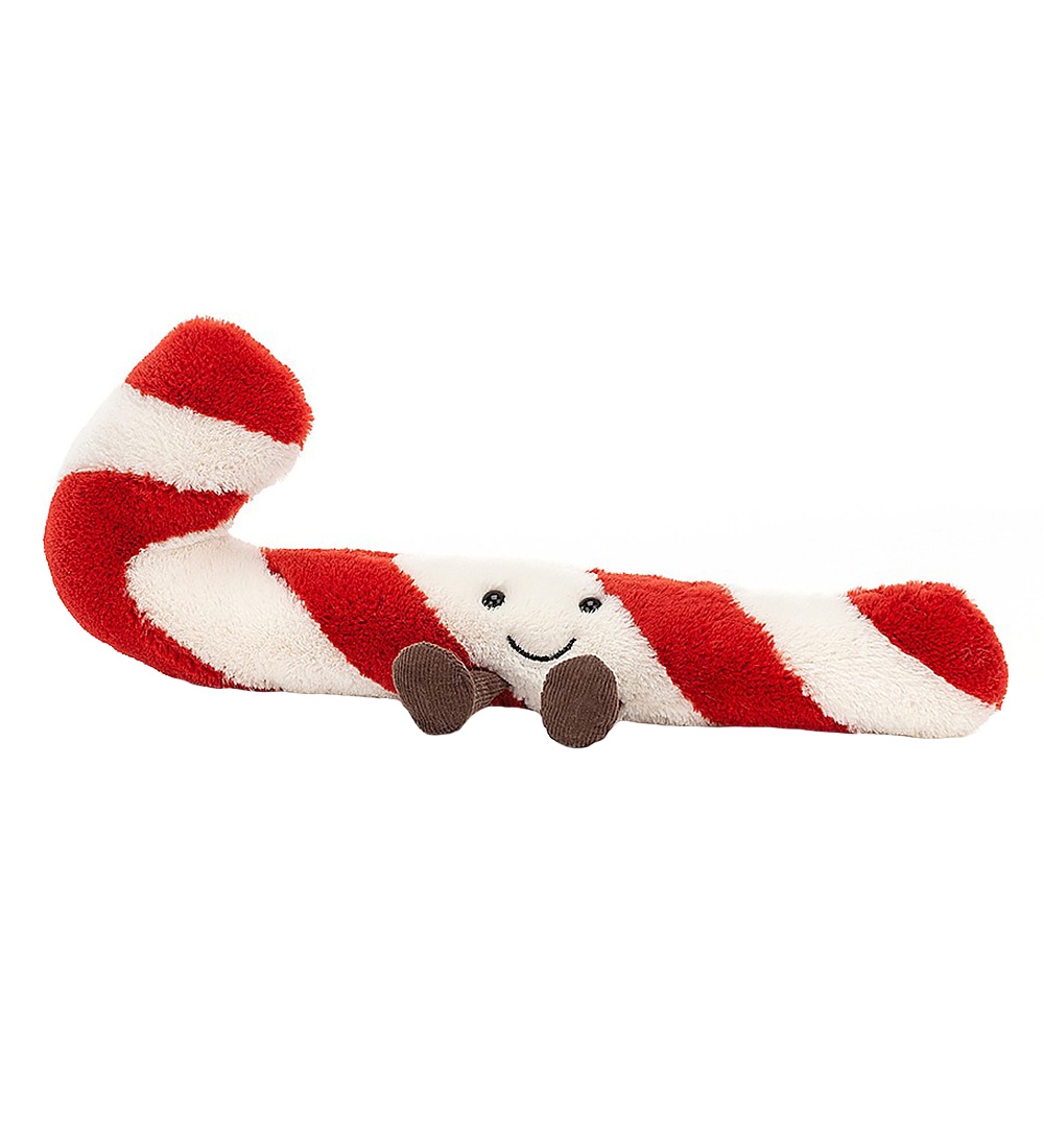 Jellycat Soft Toy - Little - 12x7 cm - Amuseable Candy Cane