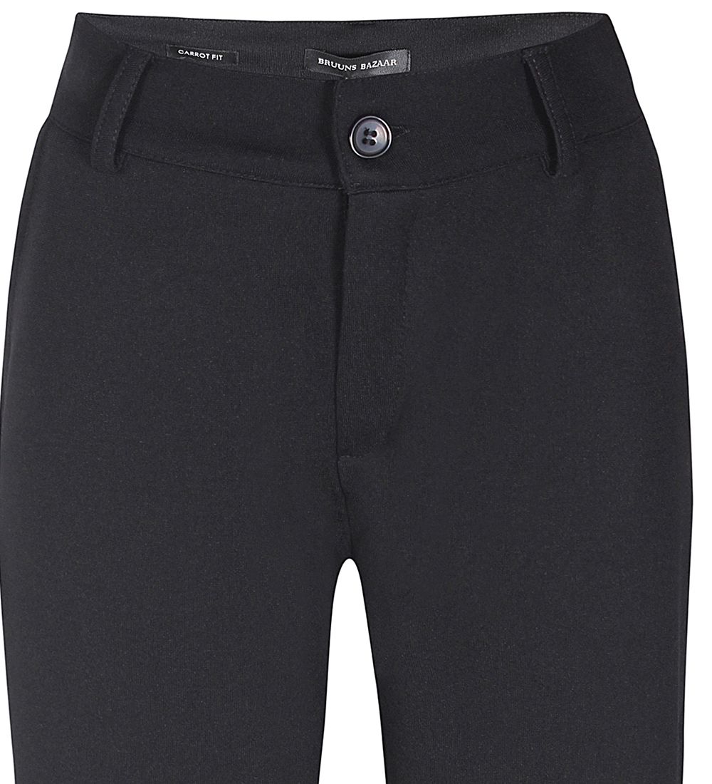 Bruuns Bazaar Trousers - Anchor - Black