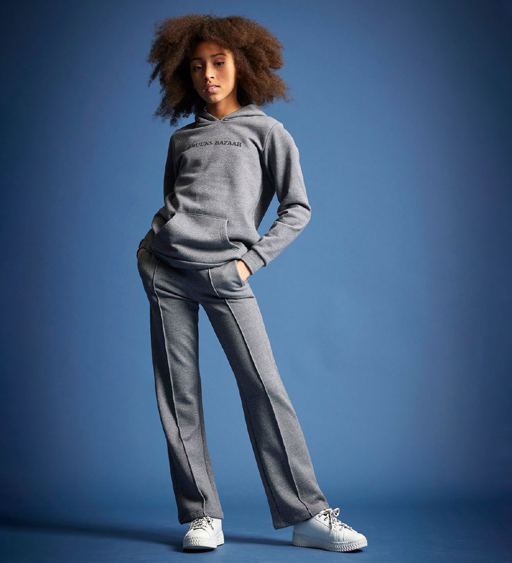 Bruuns Bazaar Sweatpants - Dorthea - Opal Grey