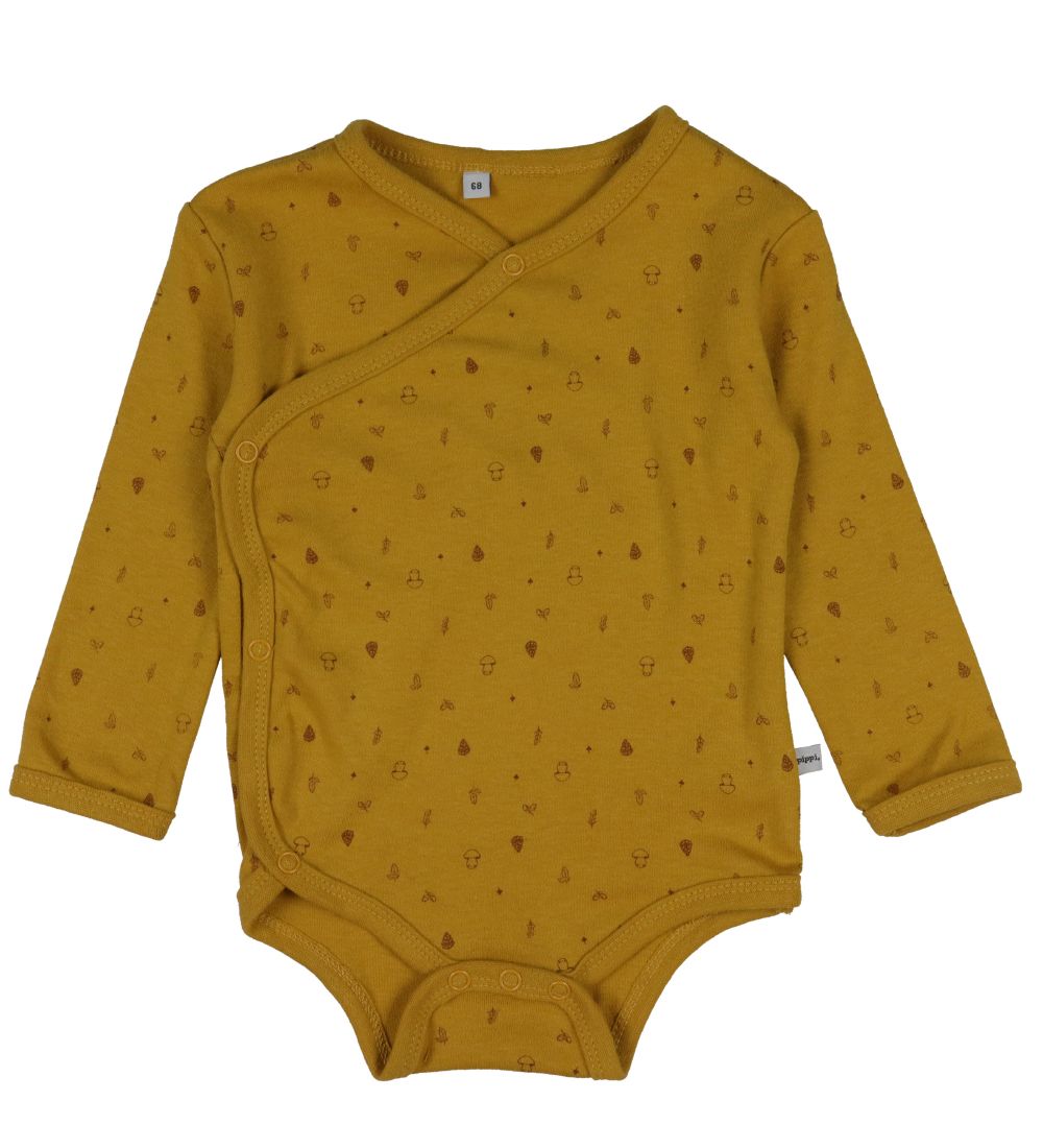 Pippi Baby Wrap Bodysuits L/æ - 4-Pack - Tinsel