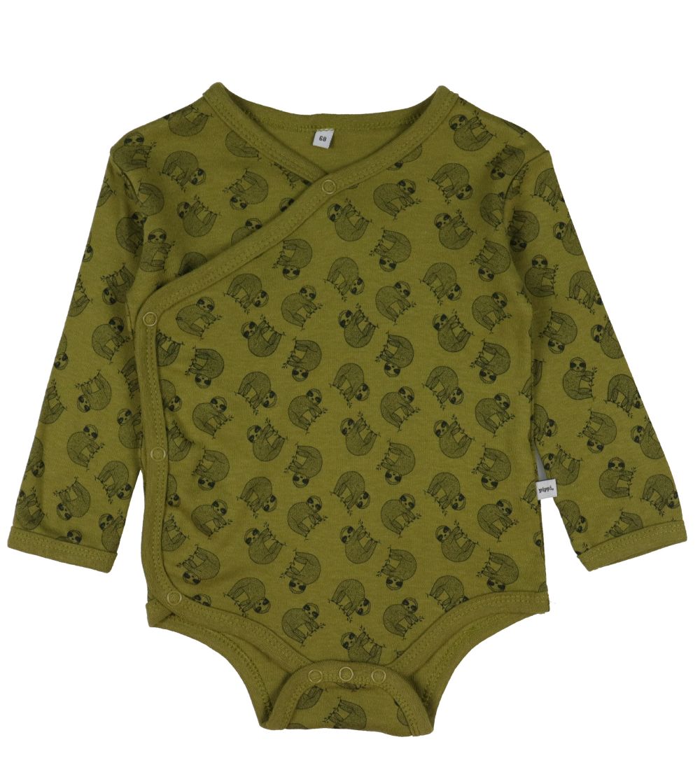 Pippi Baby Wrap Bodysuits L/æ - 4-Pack - Tinsel