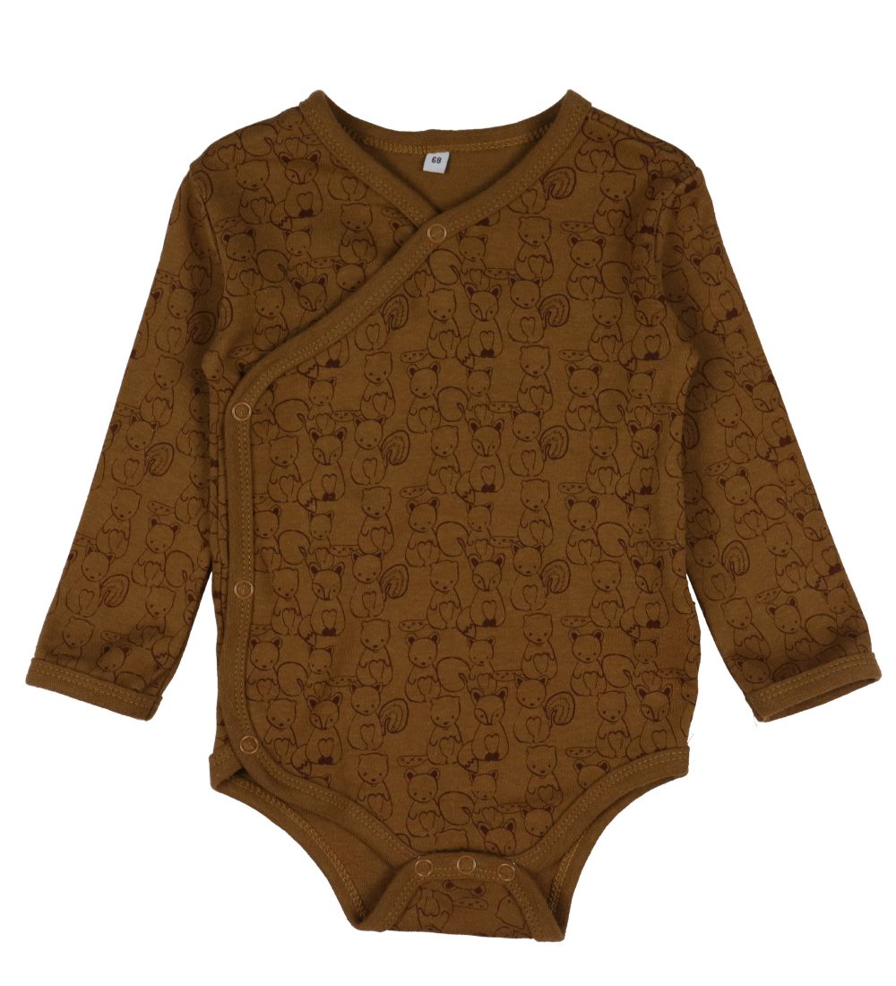 Pippi Baby Wrap Bodysuits L/æ - 4-Pack - Tinsel