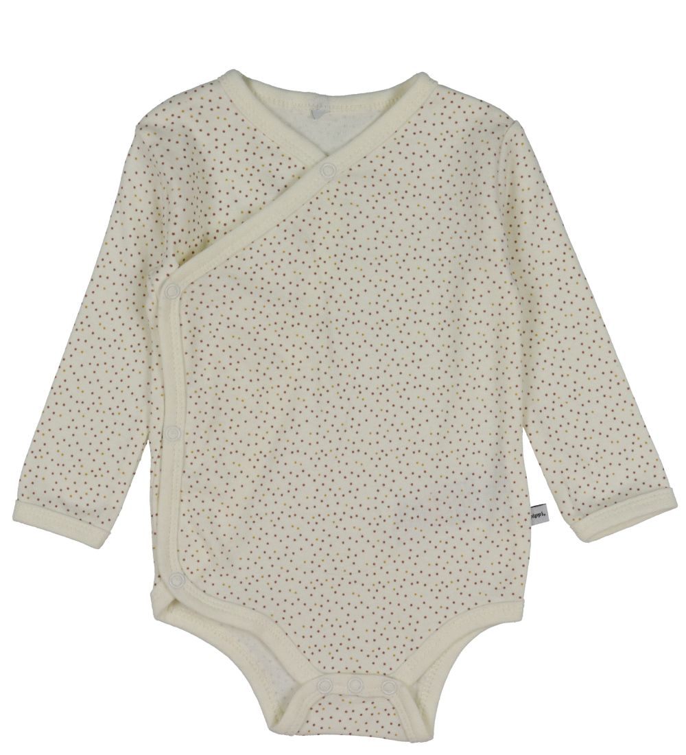 Pippi Baby Wrap Bodysuits L/æ - 4-Pack - Tinsel
