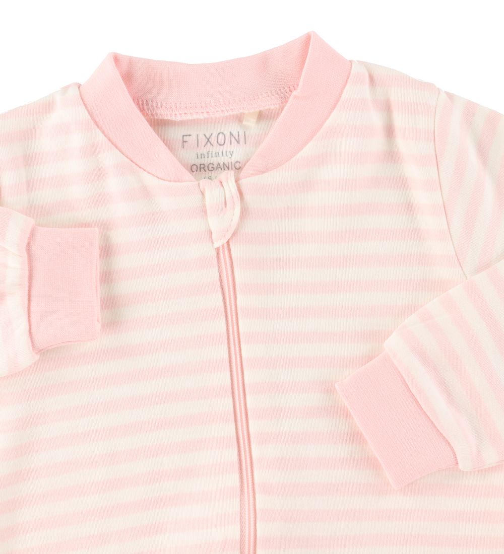 Fixoni Nightsuit - Pink/white