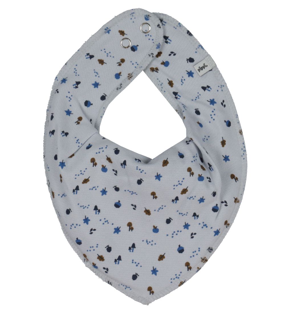 Pippi Baby Teething Bib - 3-Pack - Dark Denim