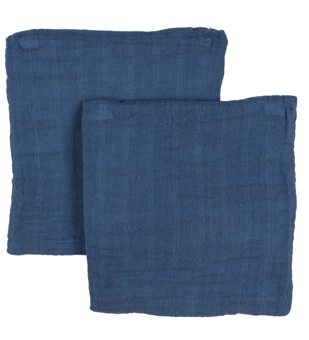 Pippi Baby Muslin Cloths - Organic - 8-Pack - 65x65 cm - Gray Mi