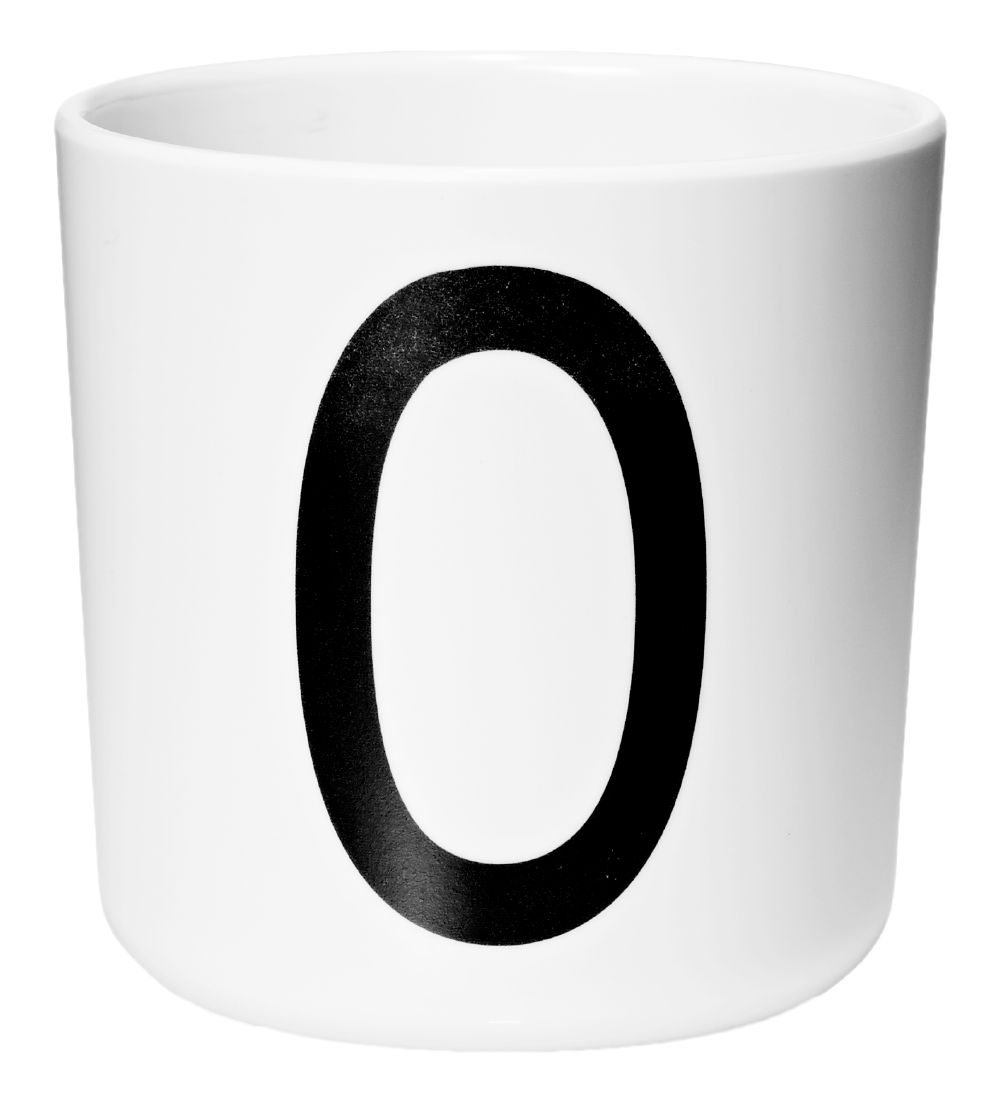 Design Letters Cup - Ecozen - White w. O