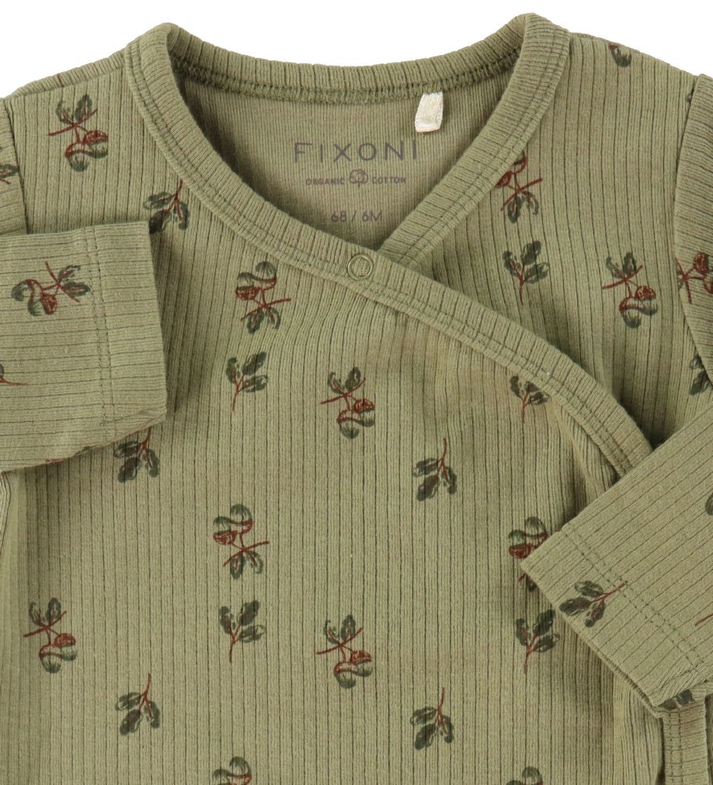 Fixoni Wrap Bodysuit l/s - Mermaid