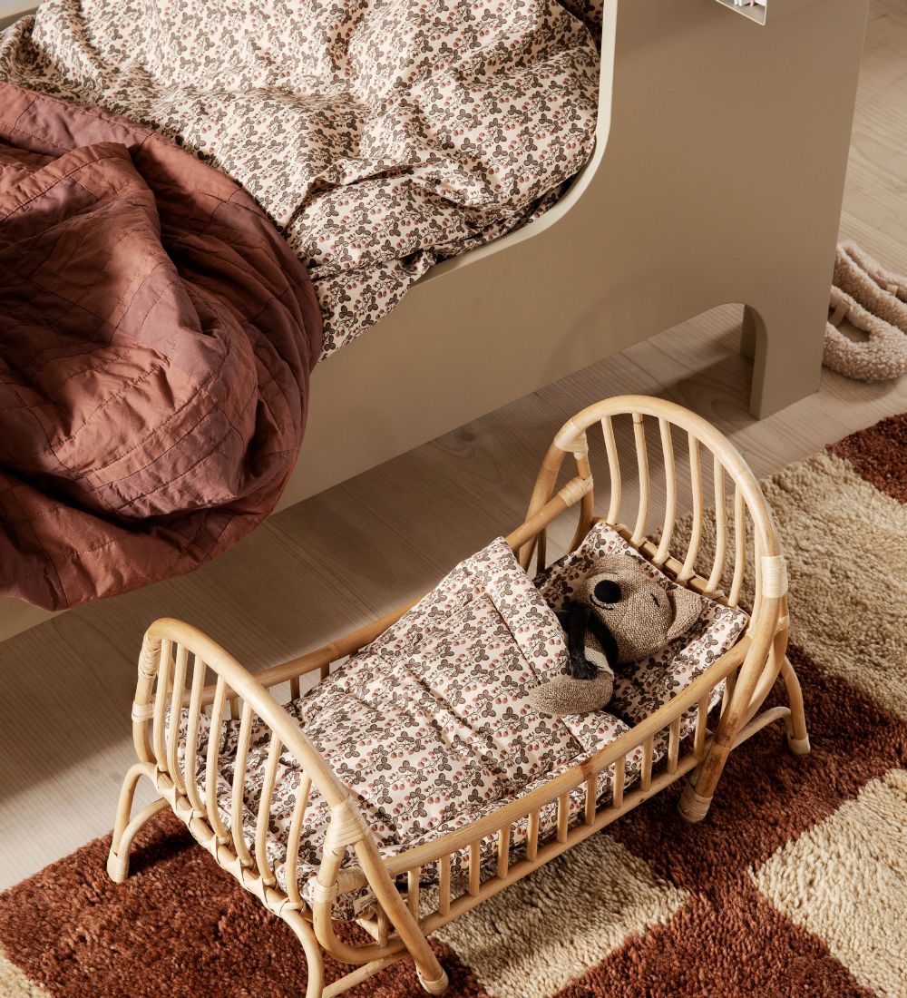 ferm Living Puppendecke m. Field - Strawberry