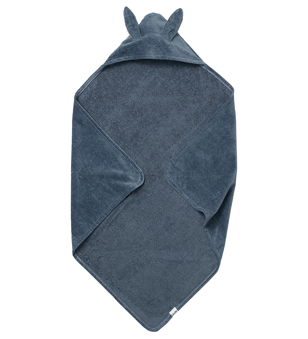 Elodie Details Baby towel - 80x80 cm - Tender Blue Bunny
