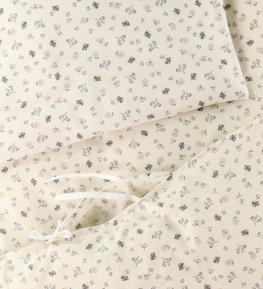 Nørgaard Madsens Bedding - Adult - Ivory w. Flowers