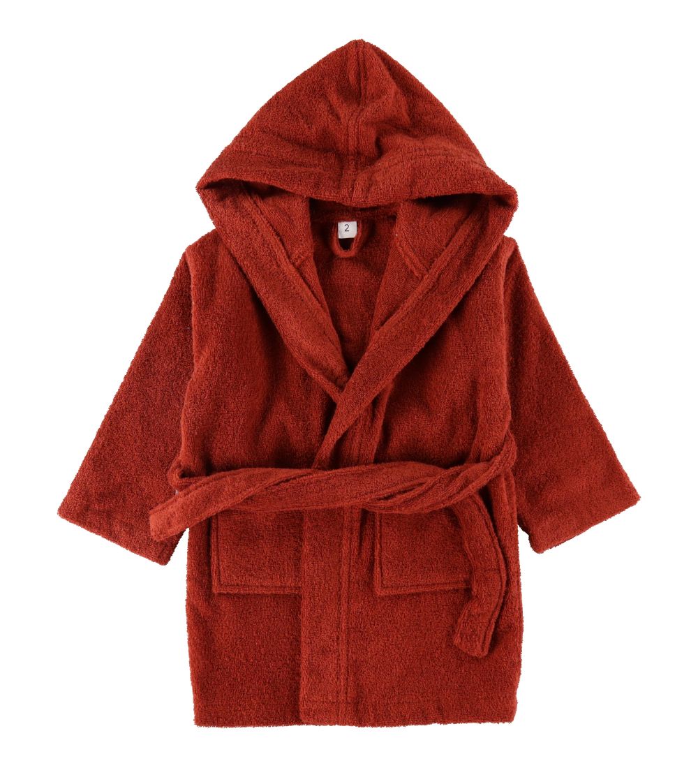 Nørgaard Madsens Bathrobe - 2 years - Dusty Red