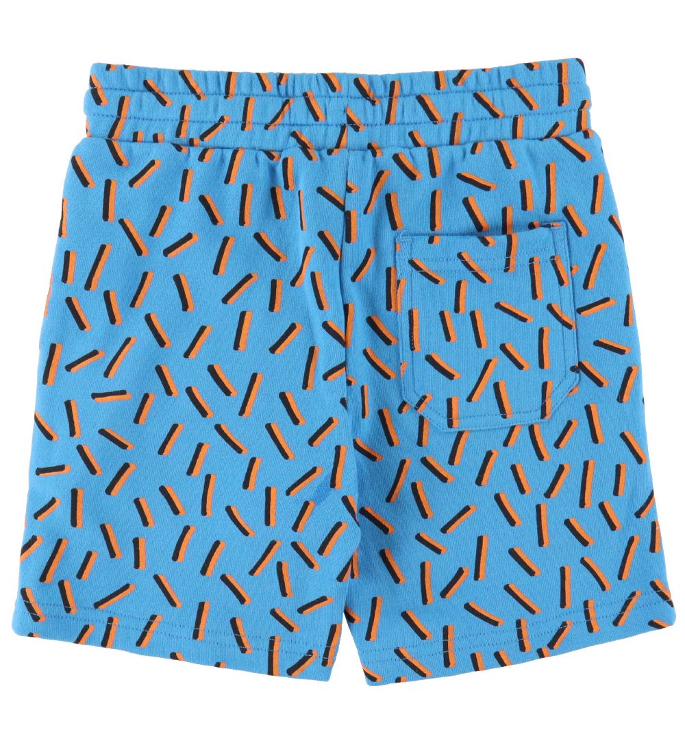 Stella McCartney Kids Sweat Shorts - Blue w. Orange