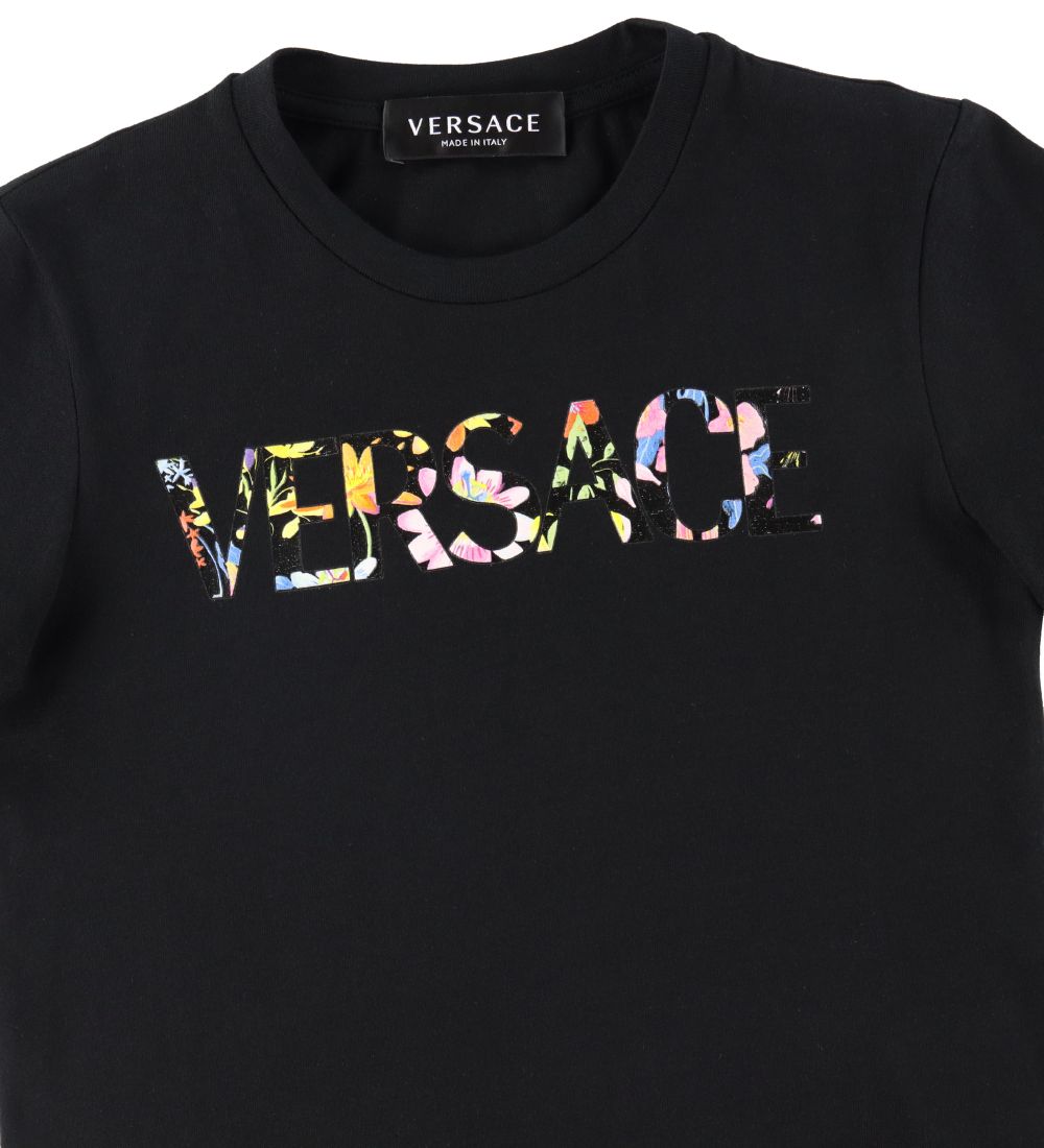 T-Shirt Versace - Noir av. Imprimé