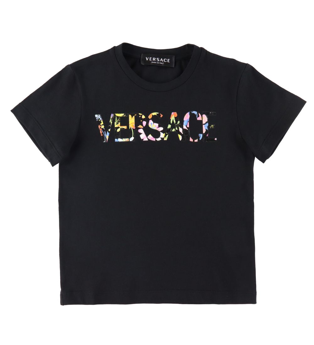 T-Shirt Versace - Noir av. Imprimé