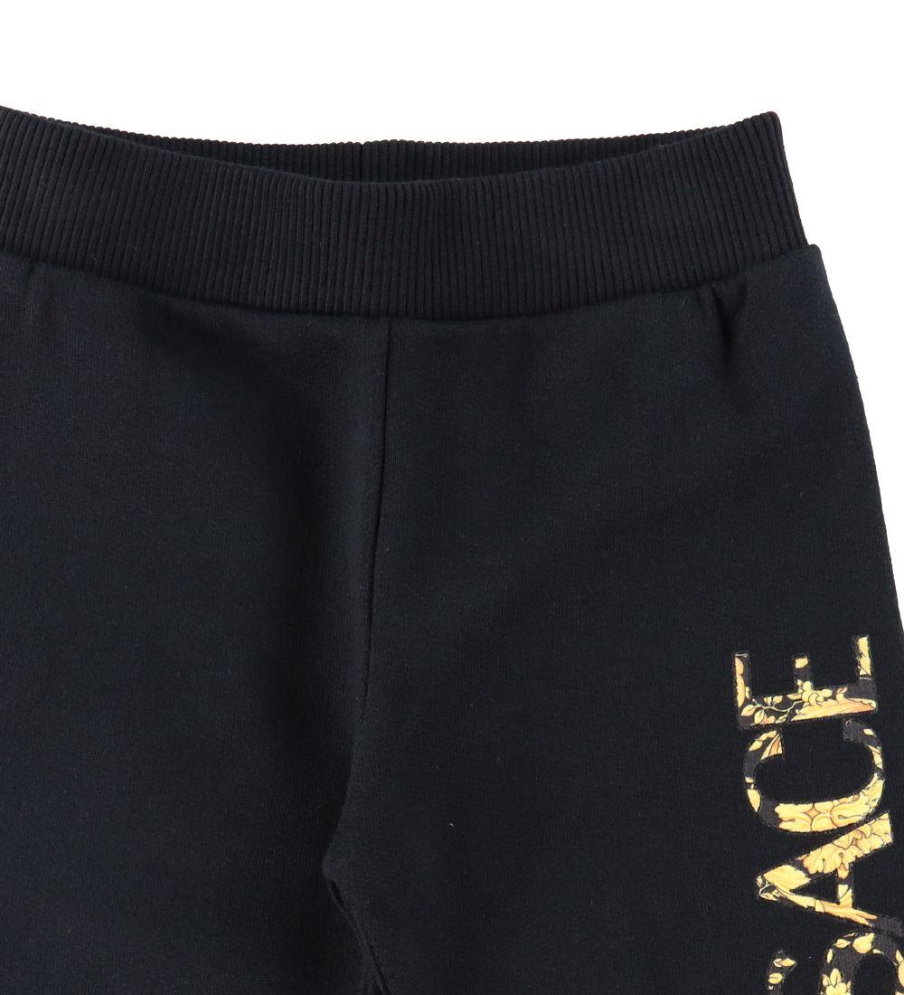 Versace Sweatpants - Black w. Logo