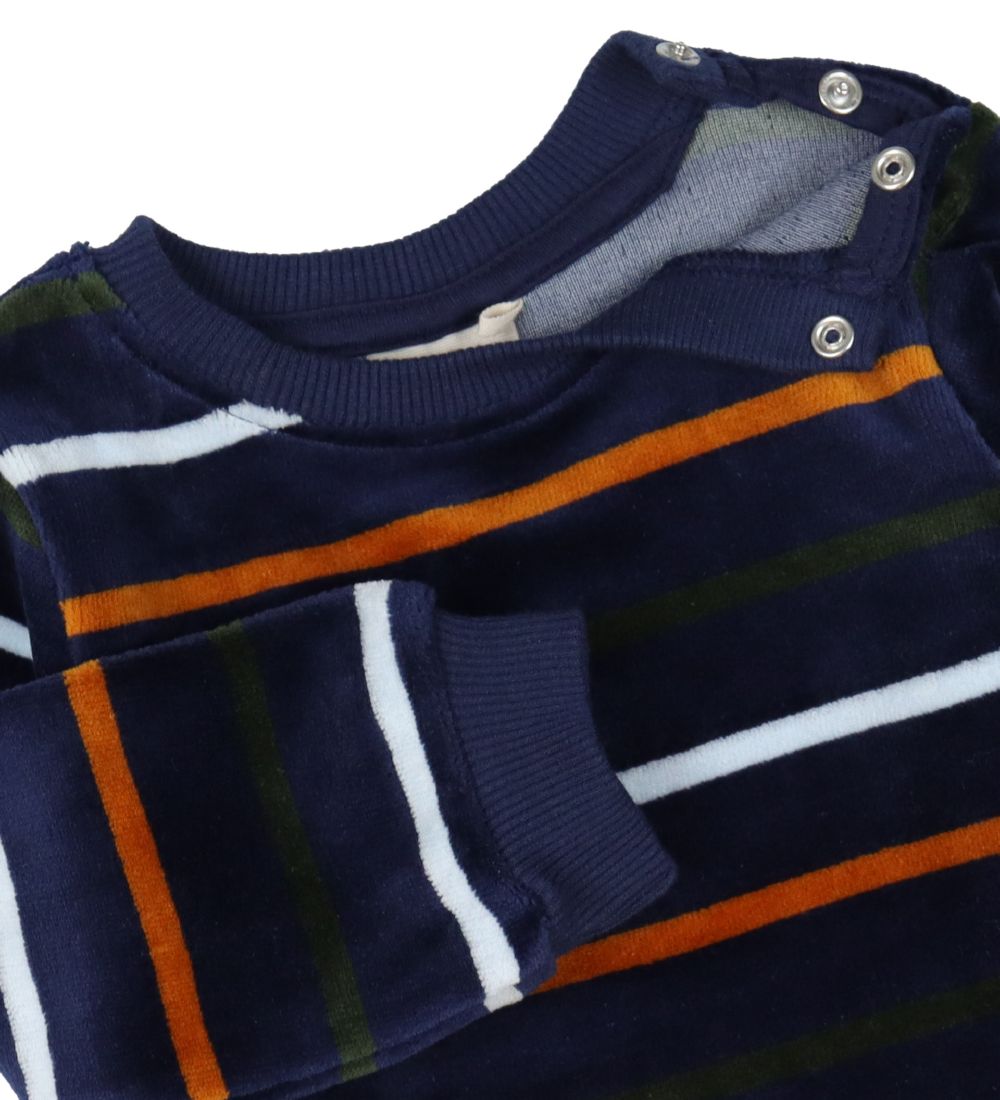 Blouse - Velours Minymo - Dark Marine