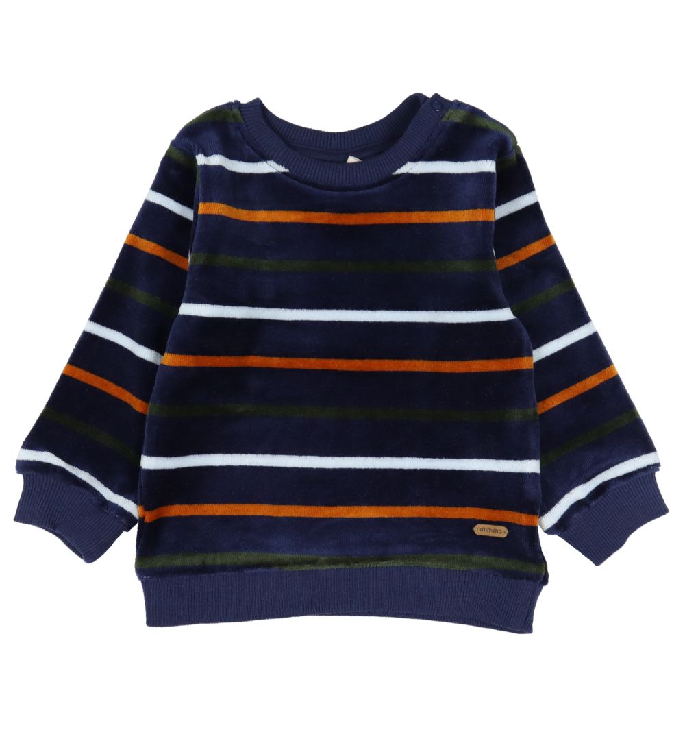 Blouse - Velours Minymo - Dark Marine