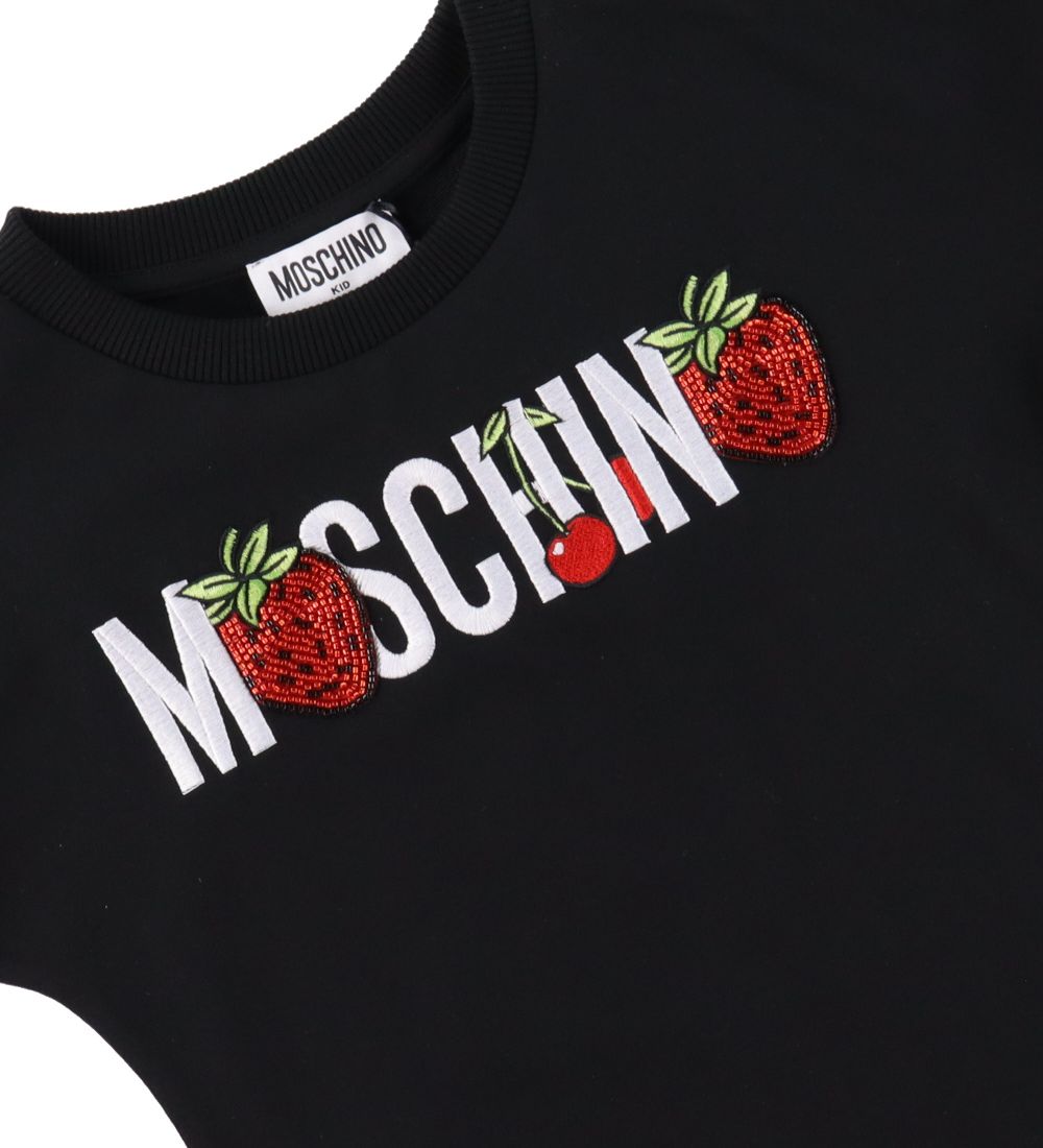 Moschino Dress - Black w. Logo