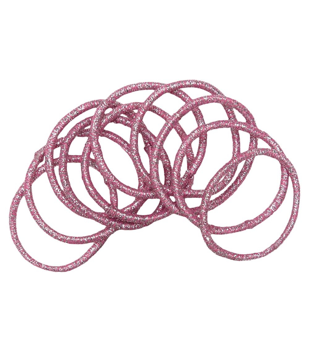 Little Wonders Elastic Hair Bands - Pink - 10-Pack - Light Pink