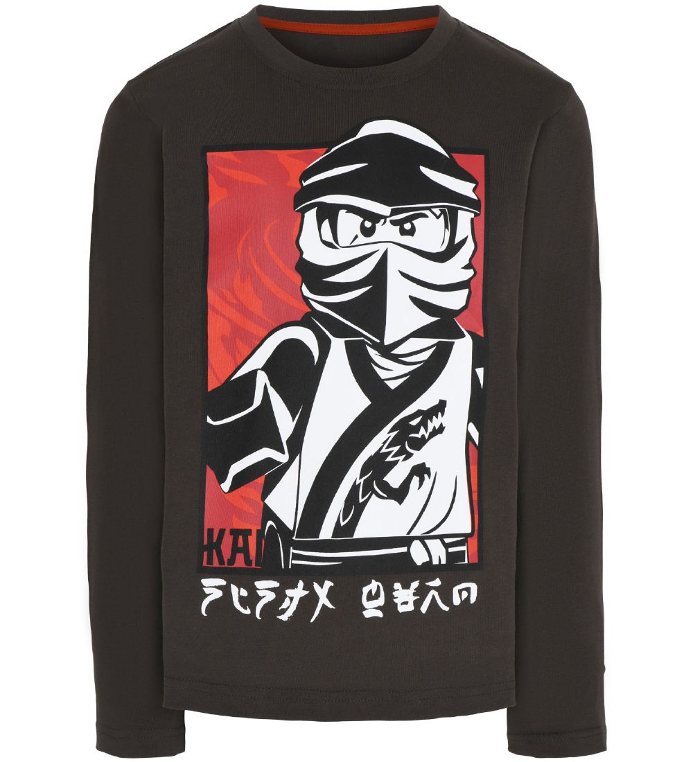 LEGO® Ninjago Blouse - Dark Grey w. Print