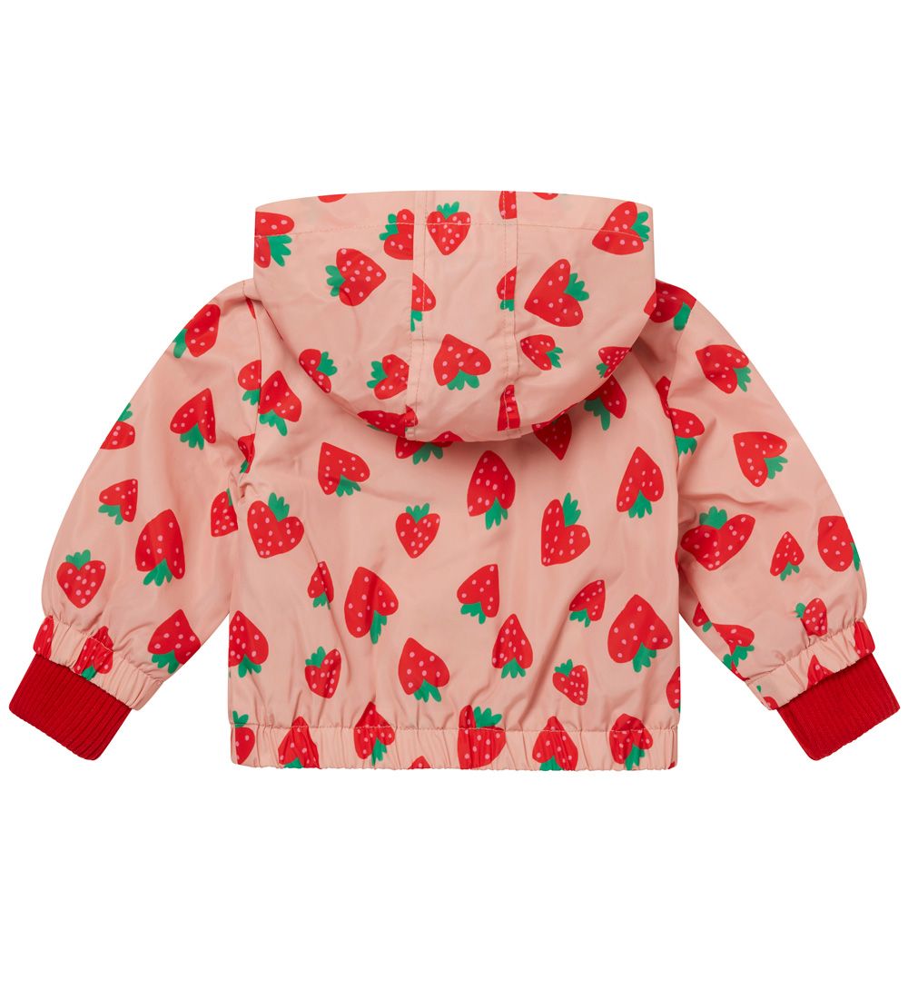 Stella McCartney Kids Jacket - Coral/Red w. Strawberry