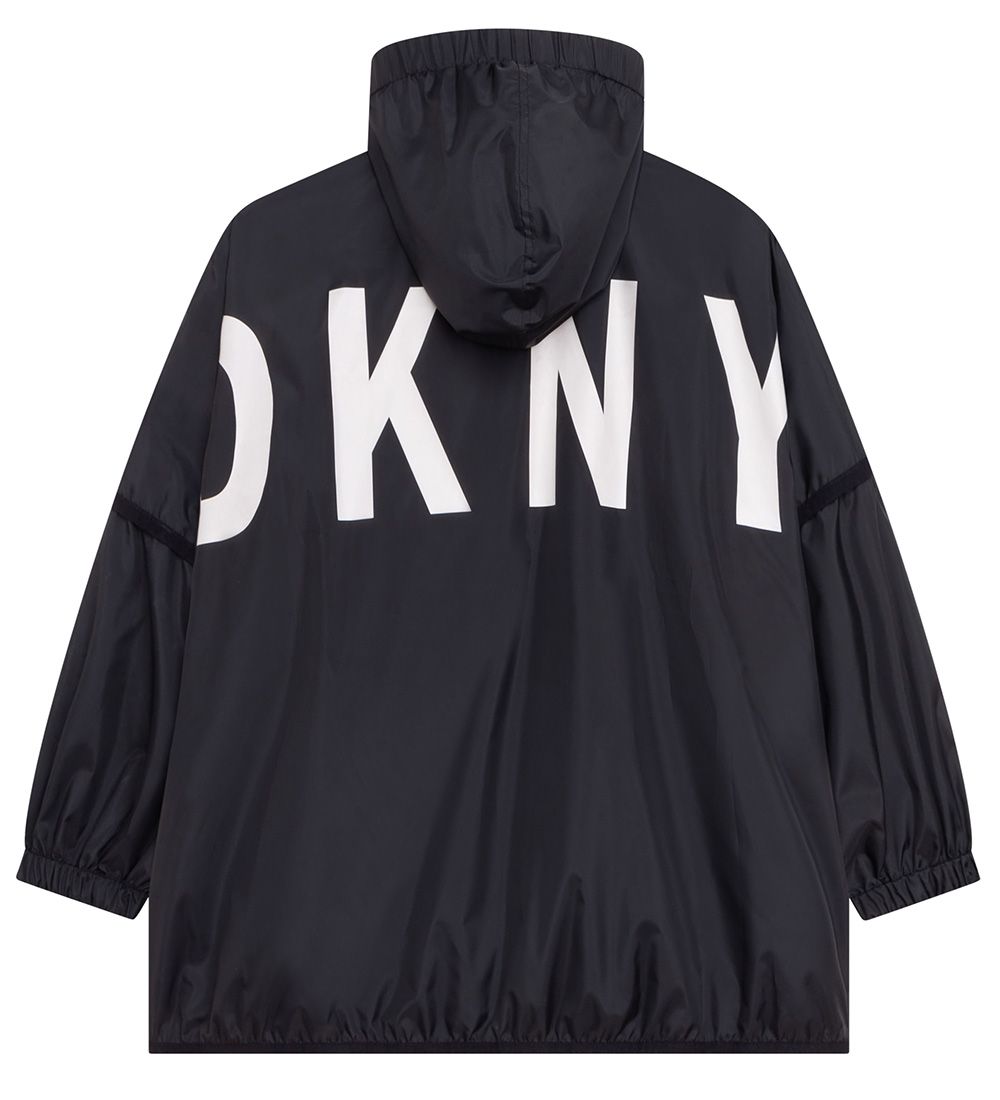 DKNY Jacket - Reversible - Black/White w. Photo print